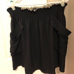 H&M paper bag black skirt